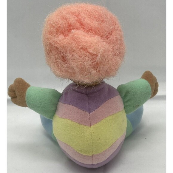 Troll Doll 6" Russ Easter 'You're Egg-Stra Special Peach Hair Stuffed Animal Toy - Picture 5 of 9